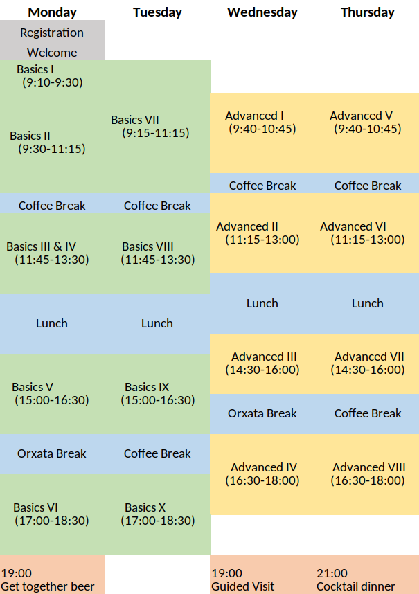 Schedule